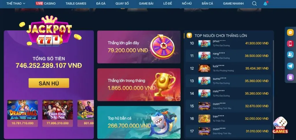 Lợi ích khi tham gia khuyến mãi của 777bet win